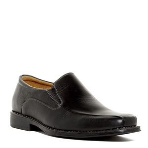 New Sandro Moscoloni Edwin Black Leather Loafer